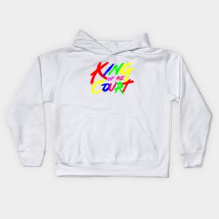 Basketball Lover King of the Court Kids Hoodie